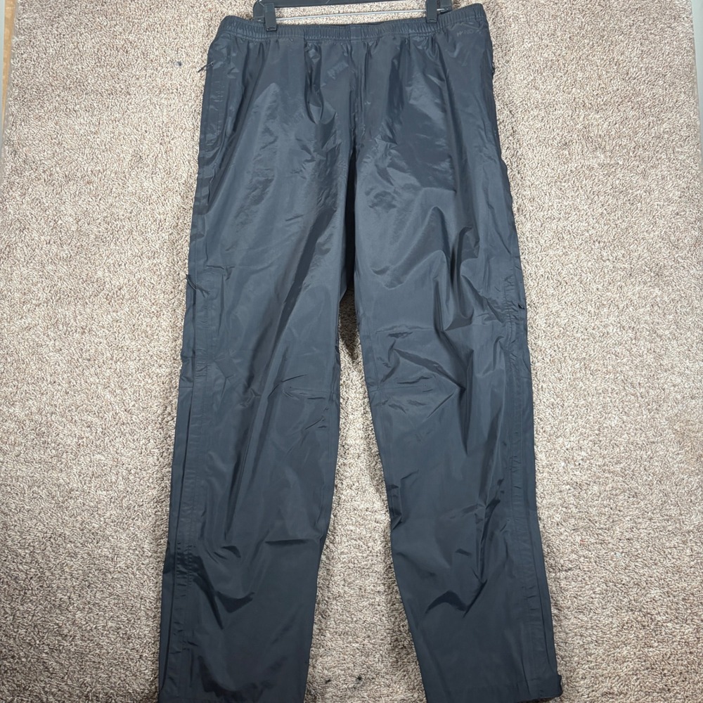 Patagonia H2No Torrentshell Rain Pants Mens XL Black Waterproof Nylon Hiking